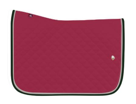 Ogilvy Baby Pad with Piping BURG/SILV/HUNTER