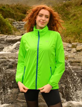 Mac in a Sac Origin Unisex Waterproof Packable Jacket NEON_GREEN