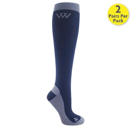 Competition Sock - 2 Pack NAVY/GREY