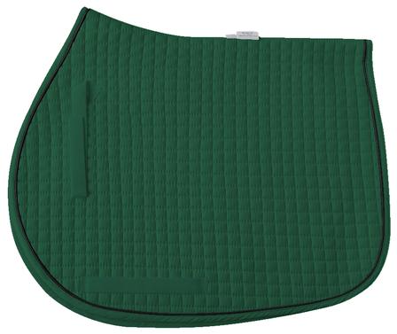 Cotton Quilted All-Purpose Saddle Pad HUNTER/BLACK