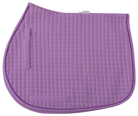 Cotton Quilted All-Purpose Saddle Pad LAVENDAR/PURPLE