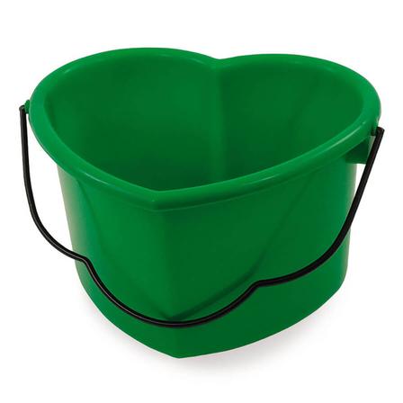 Heart Shaped Pail - 6 Quart GREEN