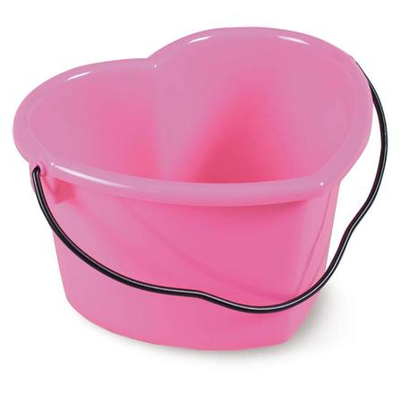 Heart Shaped Pail - 6 Quart HOT_PINK