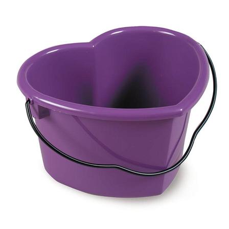 Heart Shaped Pail - 6 Quart PURPLE