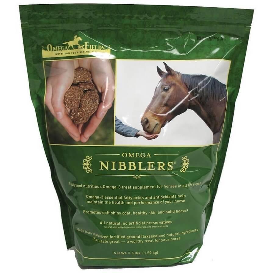 Omega Nibblers Horse Treat Supplement 3.5 Lbs