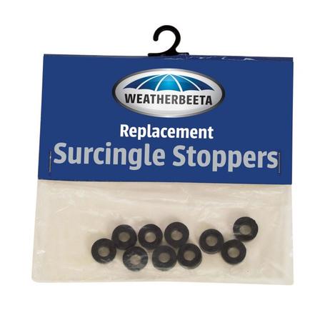 Rubber Surcingle Stoppers - 10 Pack