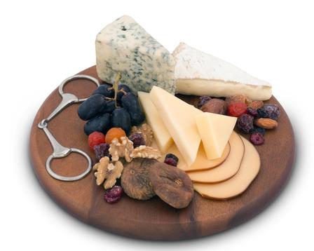 Equestrian Bit Cheese Board