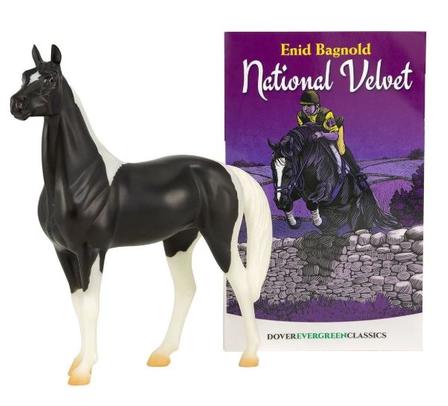 National Velvet Horse and Book Set